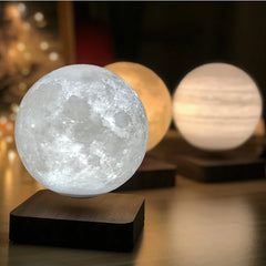 Customized Creative 3D Magnetic Levitation Moon Lamp