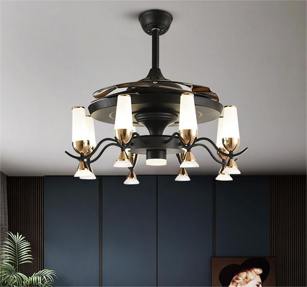 Modern Home Electric Fan With Light
