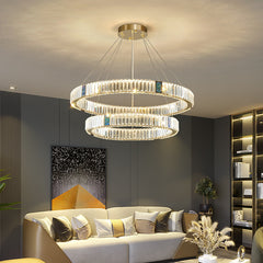 Light Luxury Crystal Living Room Chandelier