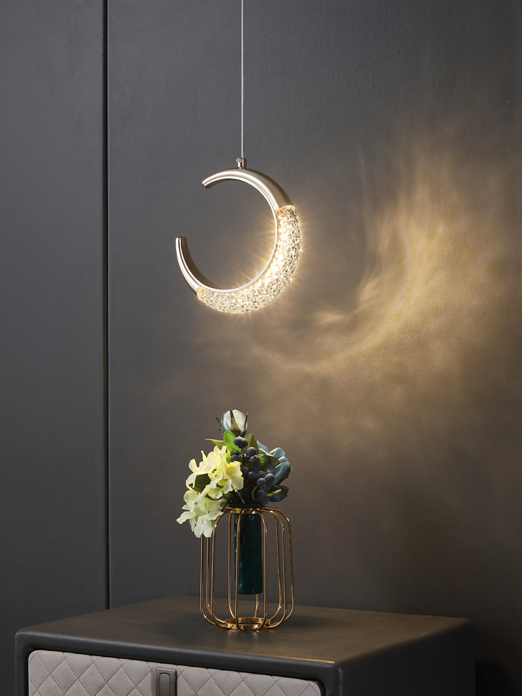 Luxury Bedroom Bedside Long Line Small pendant light