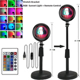 Sunset Projection Lamp Rainbow Atmosphere Night Light