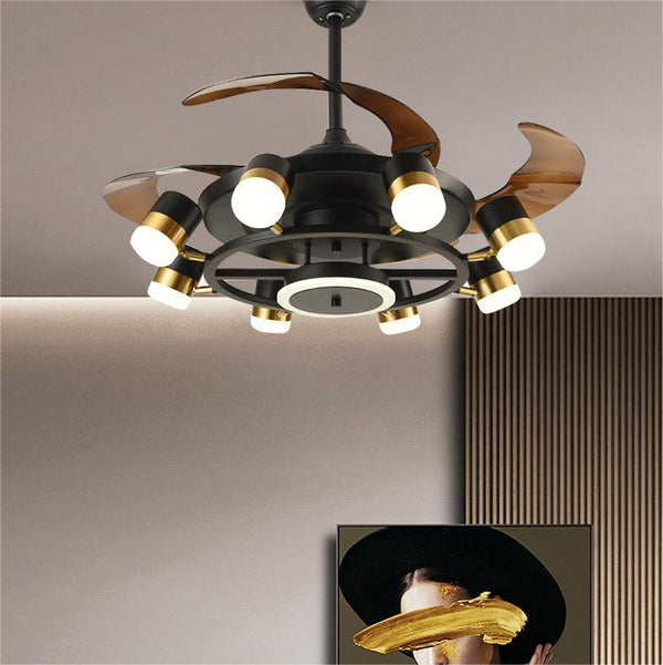 Modern Home Electric Fan With Light