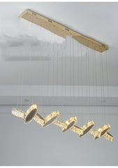 Simple Modern Atmosphere Crystal Dining Table Chandelier