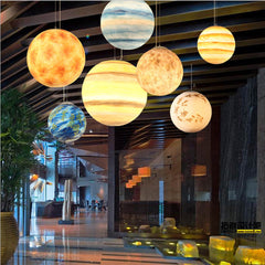 Nordic Industrial Style Moon Lamp pendant light