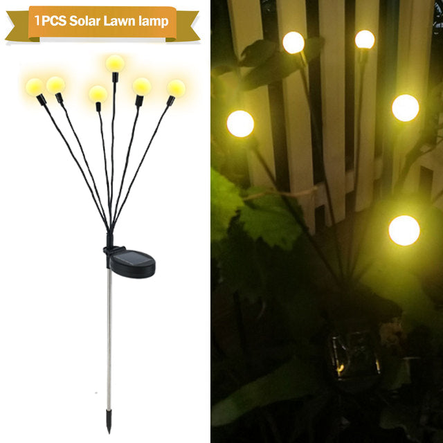 Simulation Firefly Solar Light Outdoor Garden