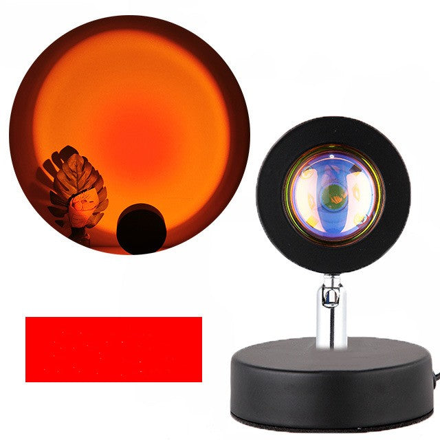 Sunset Lamp Rainbow Projector Night Light