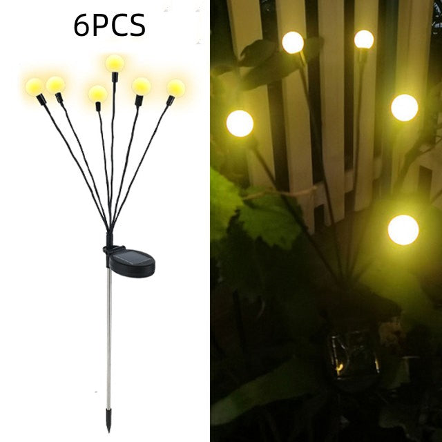 Simulation Firefly Solar Light Outdoor Garden